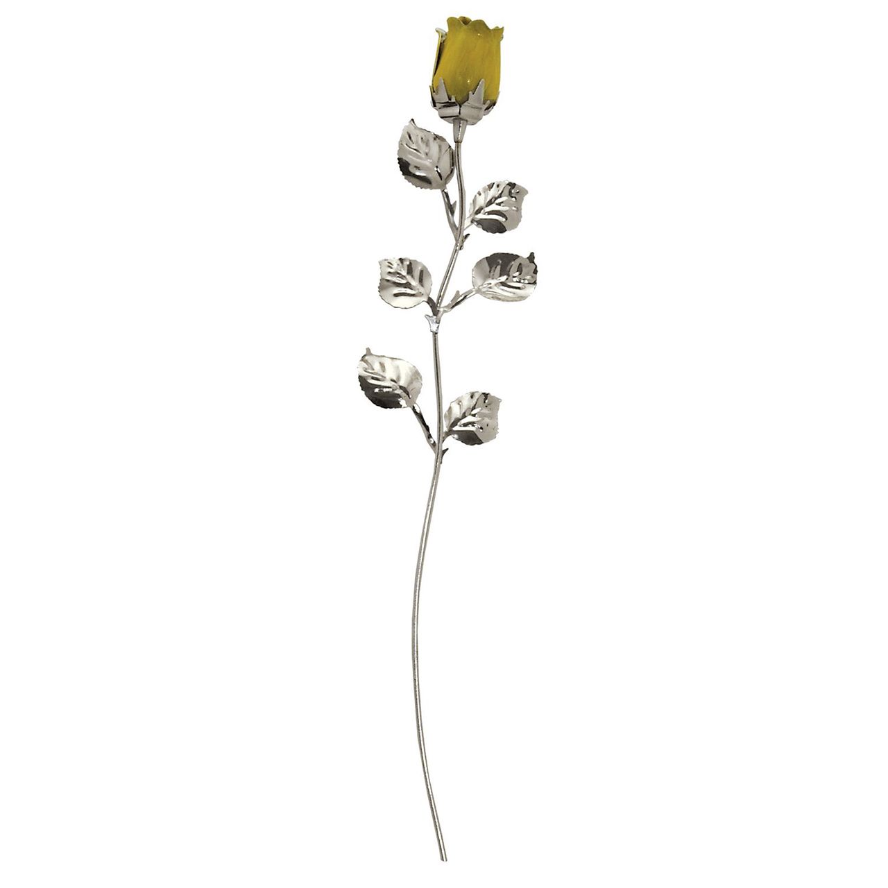 10X ROSE CM 30 - GIALLA (SENZA CONFEZIONE)